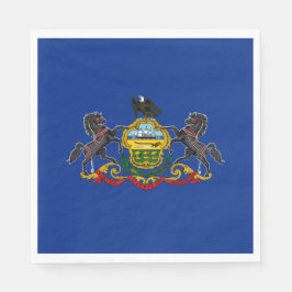 Servilleta De Papel Bandera de Pensilvania