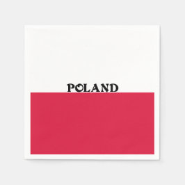 Servilleta De Papel Bandera de Polonia