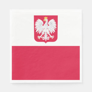 Servilleta De Papel Bandera de Polonia