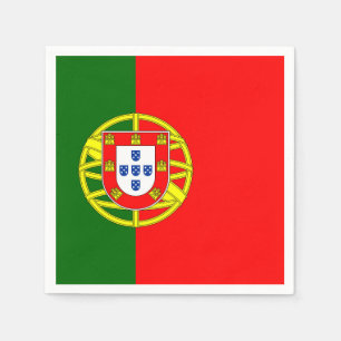Servilleta De Papel Bandera de Portugal