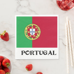 Servilleta De Papel bandera de portugal