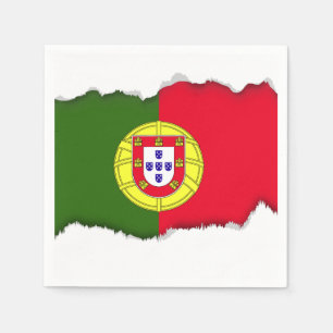 Servilleta De Papel Bandera de Portugal