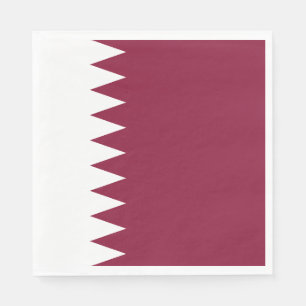 Servilleta De Papel Bandera de Qatar