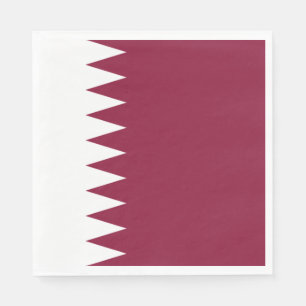 Servilleta De Papel Bandera de Qatar
