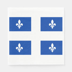 Servilleta De Papel Bandera de Quebec