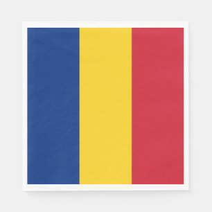 Servilleta De Papel Bandera de Rumania