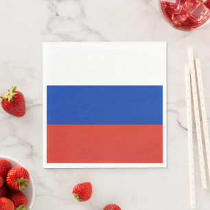 Servilleta De Papel Bandera de Rusia