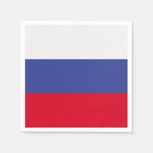 Servilleta De Papel Bandera de Rusia