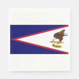 Servilleta De Papel Bandera de Samoa Americana