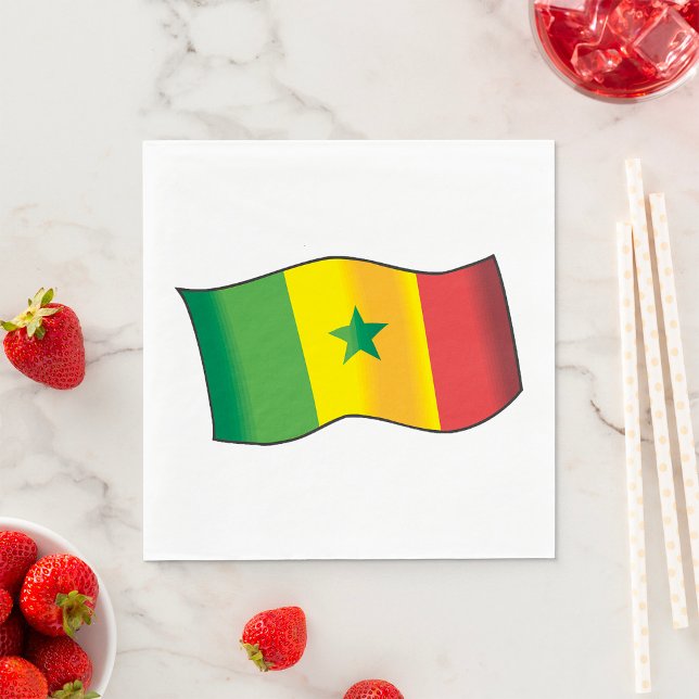 Servilleta De Papel Bandera de Senegal (Subido por el creador)