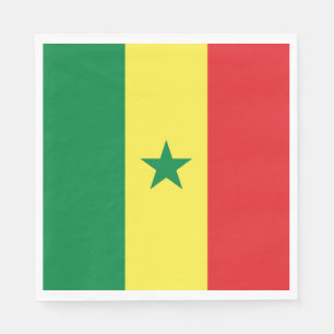 Servilleta De Papel Bandera de Senegal