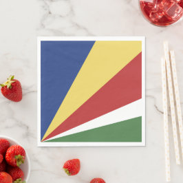 Servilleta De Papel Bandera de Seychelles