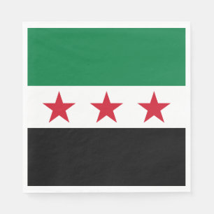 Servilleta De Papel Bandera de Siria