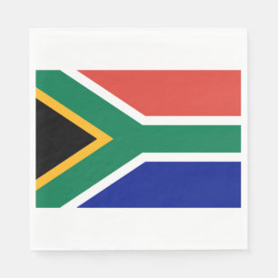 Servilleta De Papel Bandera de Sudáfrica