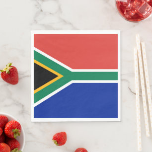 Servilleta De Papel Bandera de Sudáfrica