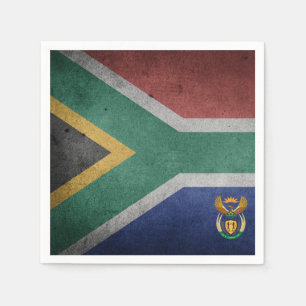 Servilleta De Papel Bandera de Sudáfrica