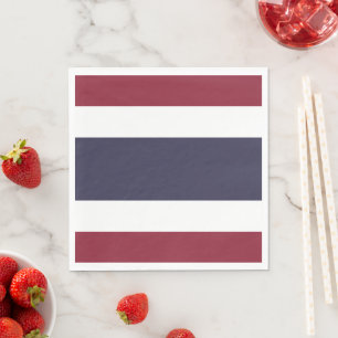 Servilleta De Papel Bandera de Tailandia