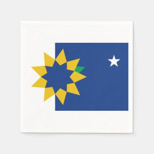 Servilleta De Papel Bandera de Topeka, Kansas