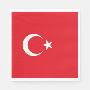 Servilleta De Papel Bandera de Turquía