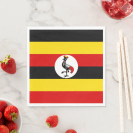 Servilleta De Papel Bandera de Uganda