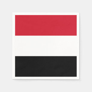 Servilleta De Papel Bandera de Yemen
