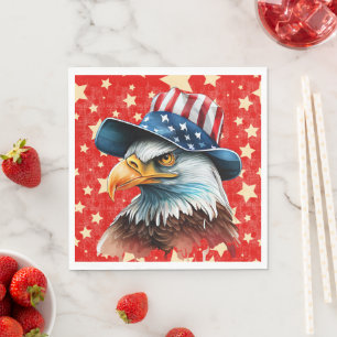Servilleta De Papel Bandera del águila americana
