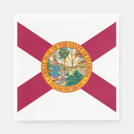 Servilleta De Papel Bandera del estado de Florida