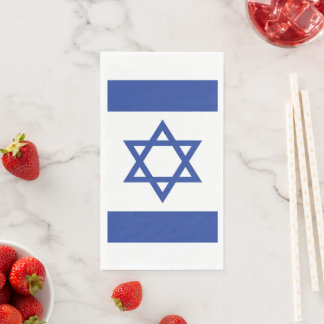 Servilleta De Papel Bandera del Estado de Israel, Estrella de David Ju