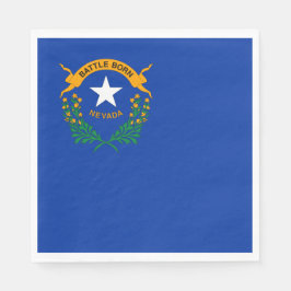 Servilleta De Papel Bandera del estado de Nevada