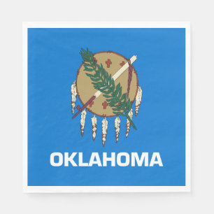 Servilleta De Papel Bandera del estado de Oklahoma