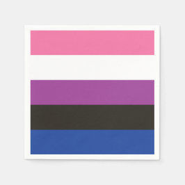 Servilleta De Papel Bandera del fluido de género