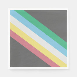 Servilleta De Papel Bandera del Orgullo de la Discapacidad