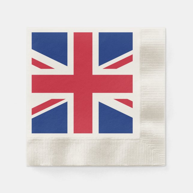 Servilleta De Papel Bandera del Reino Unido (Anverso)