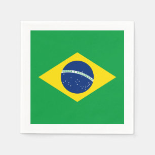 Servilleta De Papel Bandera: El Brasil