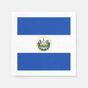 Servilleta De Papel Bandera: El Salvador