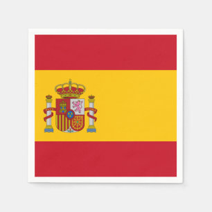 Servilleta De Papel Bandera española