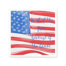 Bandera estadounidense patriótica tierra de los li