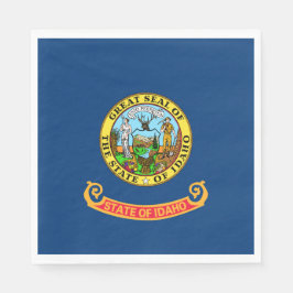 Servilleta De Papel Bandera estatal de Idaho