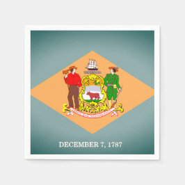 Servilleta De Papel Bandera estatal de las servilletas de Fiesta de pa