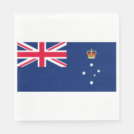 Servilleta De Papel Bandera estatal de Victoria (Australia)
