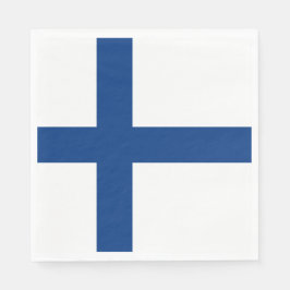 Servilleta De Papel Bandera finlandesa (Finlandia)