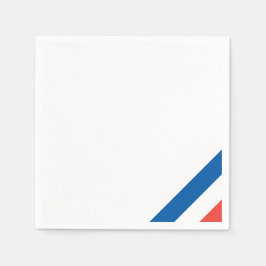 Servilleta De Papel Bandera Francesa: Fiesta del Día de la Bastilla de