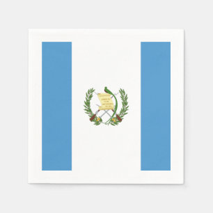 Servilleta De Papel Bandera: Guatemala