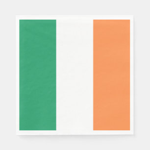 Servilleta De Papel Bandera irlandesa (República de Irlanda) (ROI) (Ei