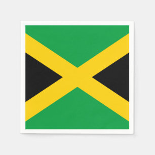 Servilleta De Papel Bandera jamaicana