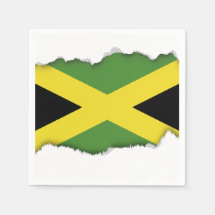 Servilleta De Papel Bandera jamaiquina