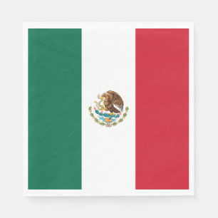 Servilleta De Papel Bandera Mexicana