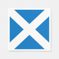 Bandera nacional de Escocia Cruz de San Andrés