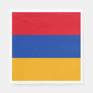 Servilleta De Papel Bandera patriótica armenia