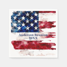 Bandera personalizada con apellido para reunión fa
